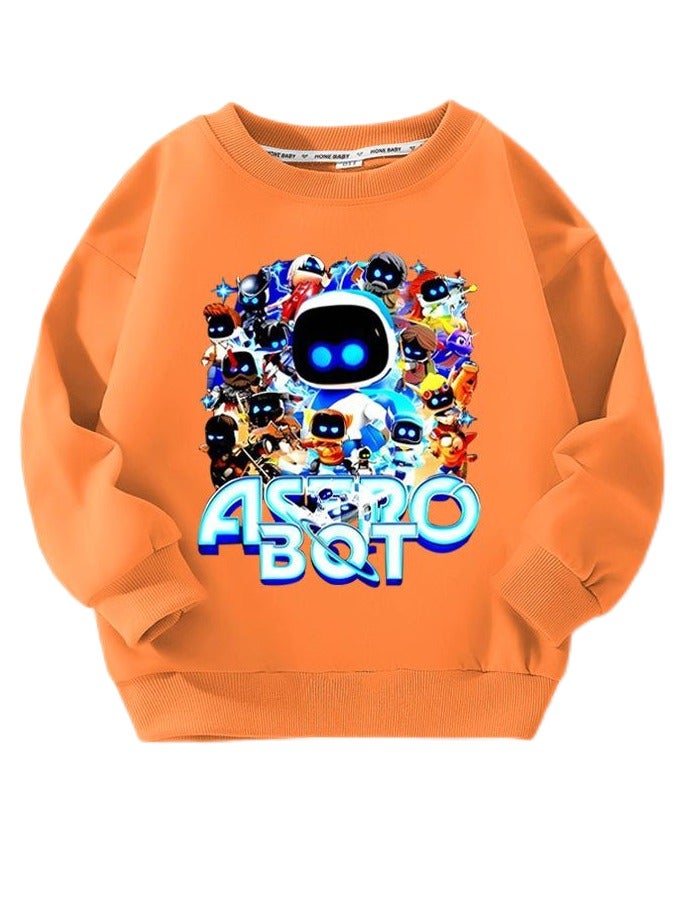 Astro Bot Men Women Couples Sweatshirts Pullover Shirt Hooded Sweater - Image 1