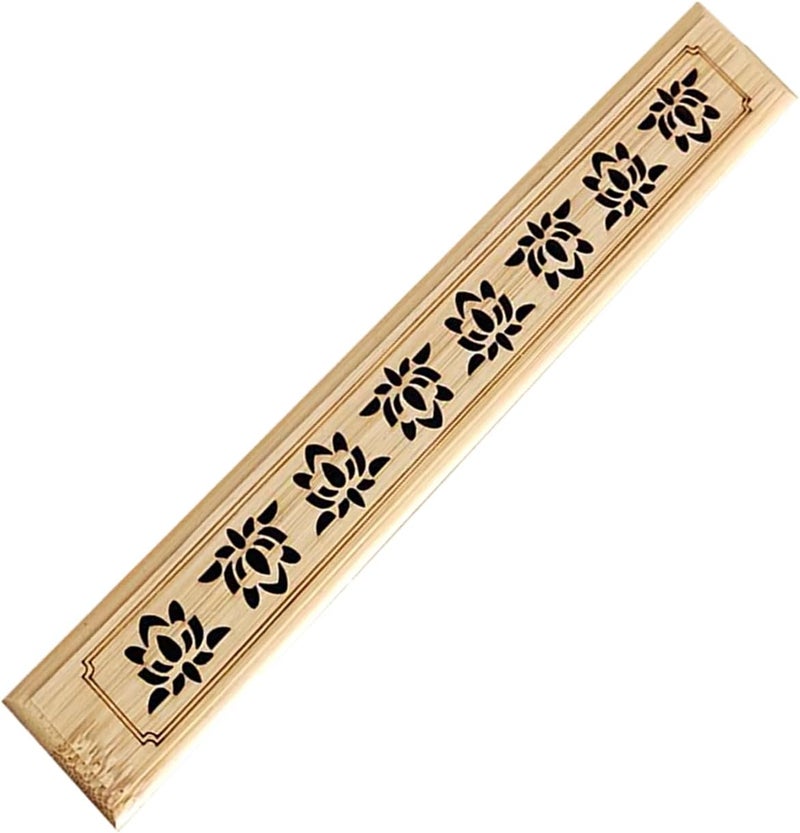 Bakhory Bamboo Wooden Incense Stick Burner, Incense Holder, For Home Decor, Office Decor, Yoga, Posative Vibes (B5) - Image 1