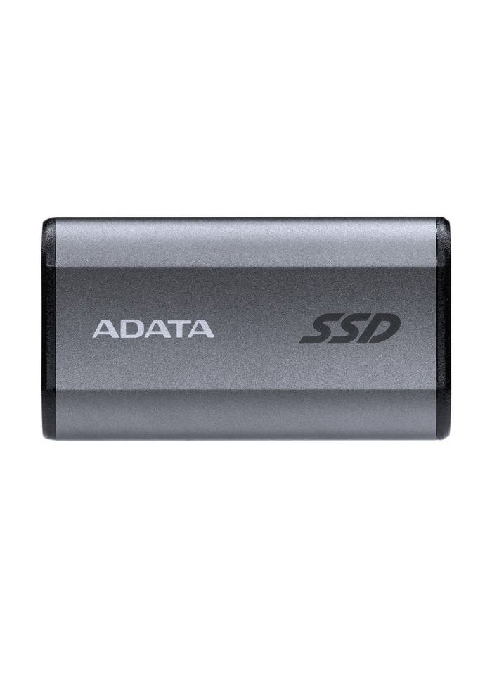 أداتا - SSD خارجي SE880 سعة 1 تيرابايت | محرك أقراص الحالة الصلبة المحمول فائق السرعة متوافق مع PS5 XBOX | فضي - Image 1