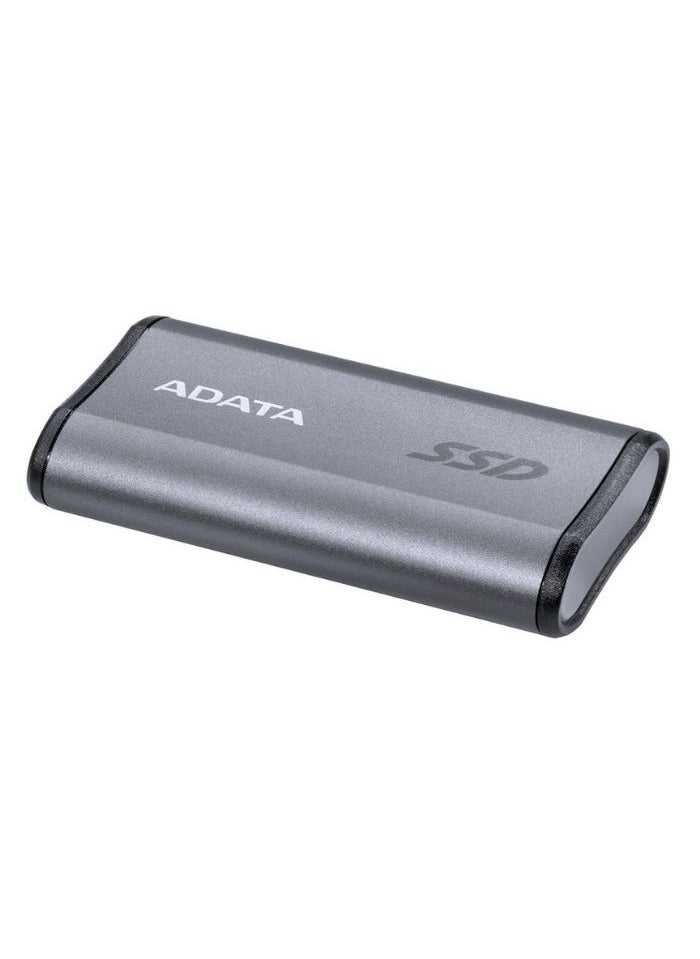 أداتا - SSD خارجي SE880 سعة 1 تيرابايت | محرك أقراص الحالة الصلبة المحمول فائق السرعة متوافق مع PS5 XBOX | فضي - Image 1