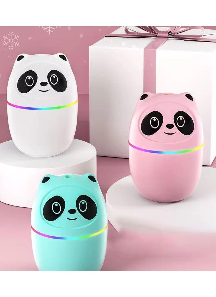 QSHOP 220ml Portable Humidifier, Essential Oil Diffuser with Night Light, Mini Humidifier, Perfect for Home, Office, Car, Plant Purification  - Image 4