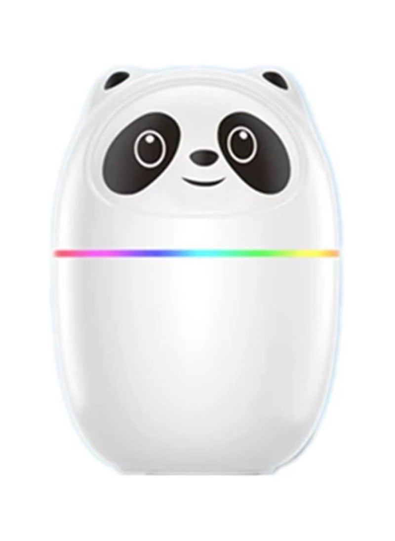 QSHOP 220ml Portable Humidifier, Essential Oil Diffuser with Night Light, Mini Humidifier, Perfect for Home, Office, Car, Plant Purification  - Image 1