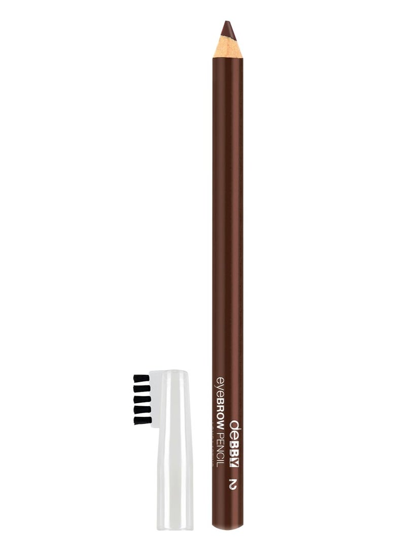 DEBBY EYEBROW PENCIL - dark chestnut brown 2