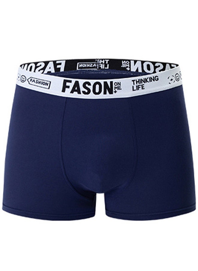 Zeemey 4 Pack Men's Fashion Sort Boxer Briefs & Trunks,Breathable Stretch Cotton Moisture-Wicking Underwear,Modern Fit Low Rise - Image 5