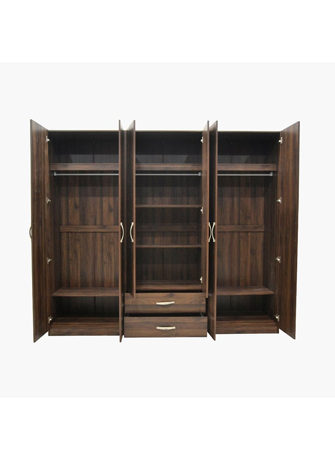 Home Box Kulltorp Plus 6-Door Wardrobe 240 x 209 x 55 cm  - Image 4