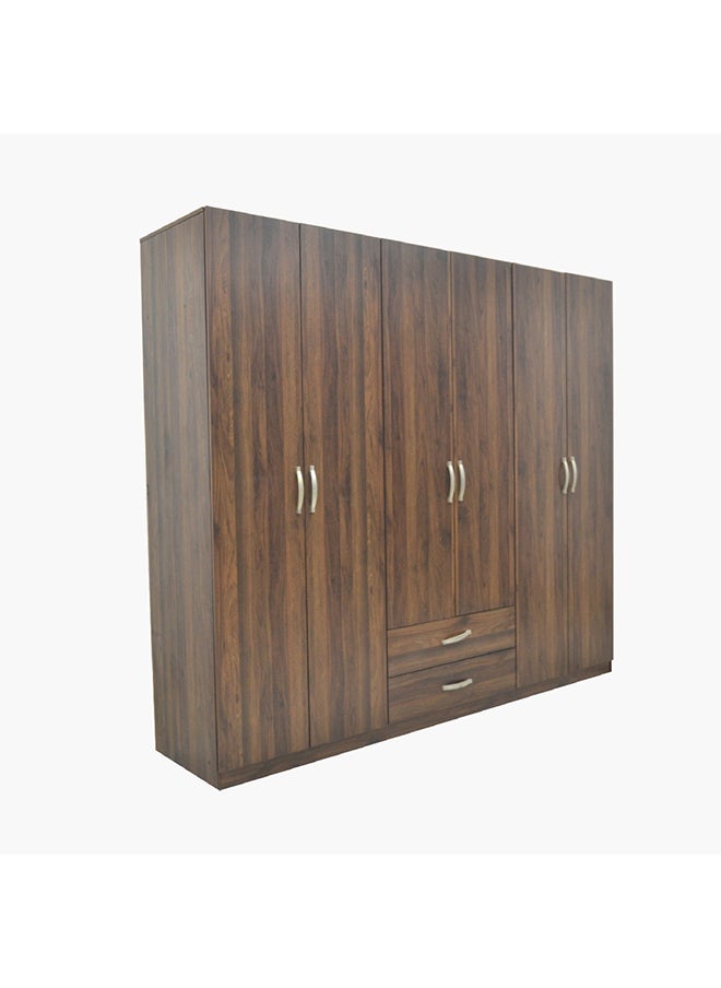 Home Box Kulltorp Plus 6-Door Wardrobe 240 x 209 x 55 cm  - Image 3