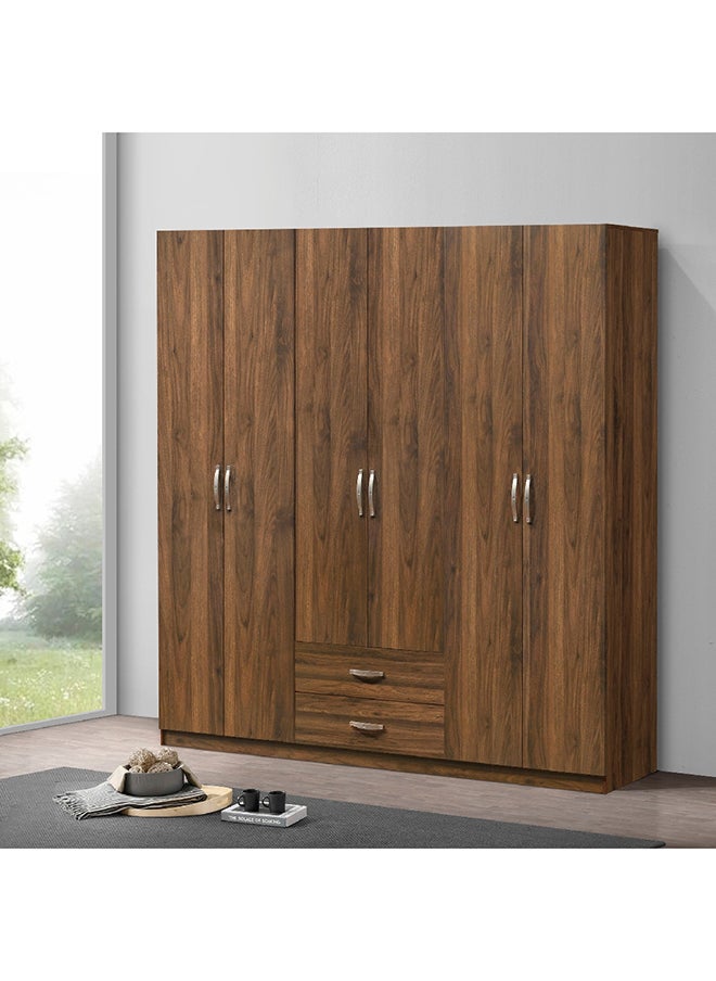 Home Box Kulltorp Plus 6-Door Wardrobe 240 x 209 x 55 cm  - Image 1