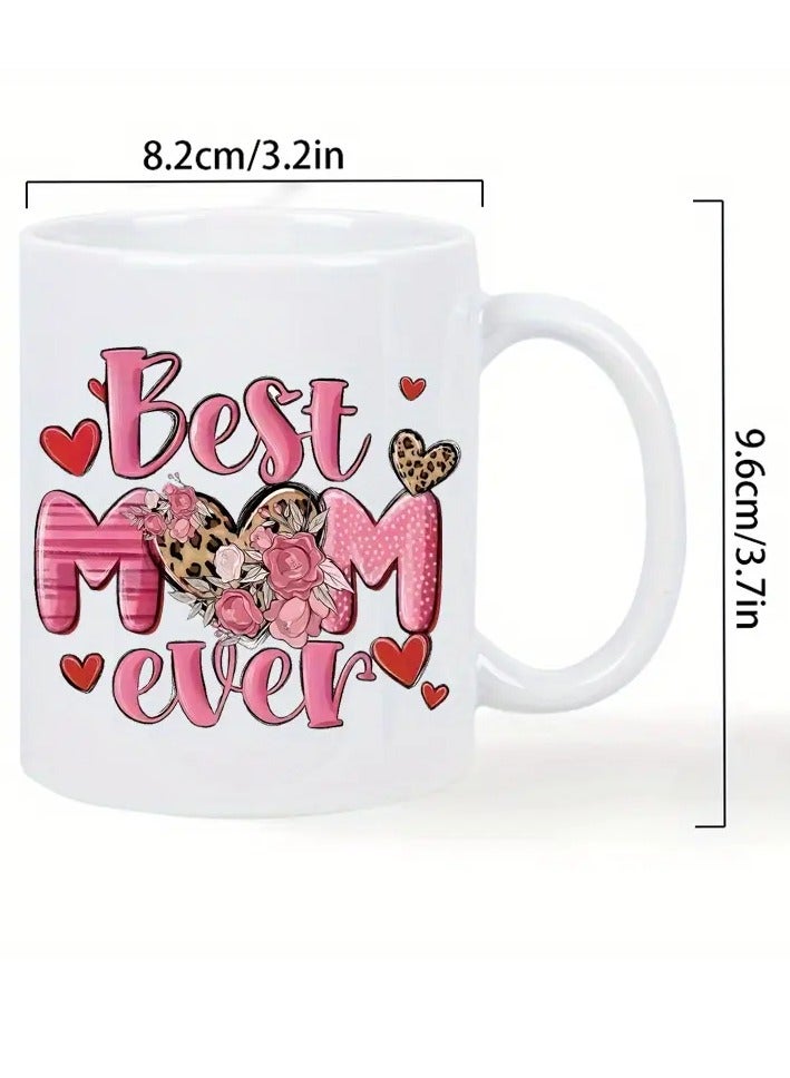 RYN "Best Mom Ever" Mug - Insulated, Reusable, Hand Wash, Perfect for Hot & Cold Beverages, Ideal Gift for Mother'S Day, Birthday, Holiday - Image 4