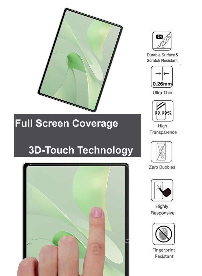 قطعتان من واقي الشاشة الزجاجي المقوى Huawei MatePad 12 X Premium لجهاز Huawei MatePad 12 X - Image 3