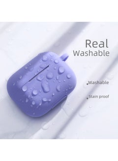 Generic Protective Silicone Soft Case For Airpods Pro 2345 Bluetooth Earphones Anti-fall Shockproof Cover Digital Computer Accessories-Color:Yellow-Applicable Model:Airpods 1/2 Commonly Used pearlescent Bag  - Image 4