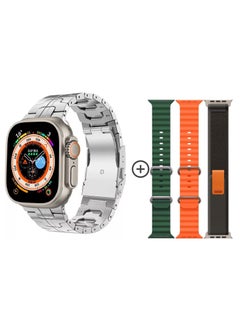 FereFit Smart Watch WS-X90 Max, 7+1 With Health Fitness Tracker Sport Watch , 7 addition Replacement Band 49MM-Multicolour  - Image 1