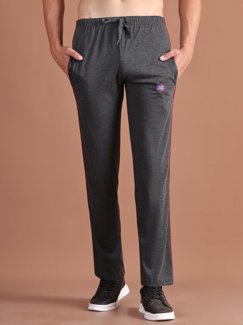 Mack JONNEY Men Regular Fit Trackpants Grey XX-Large Pack of 1-DD1ANTHRA-XXL - Image 2