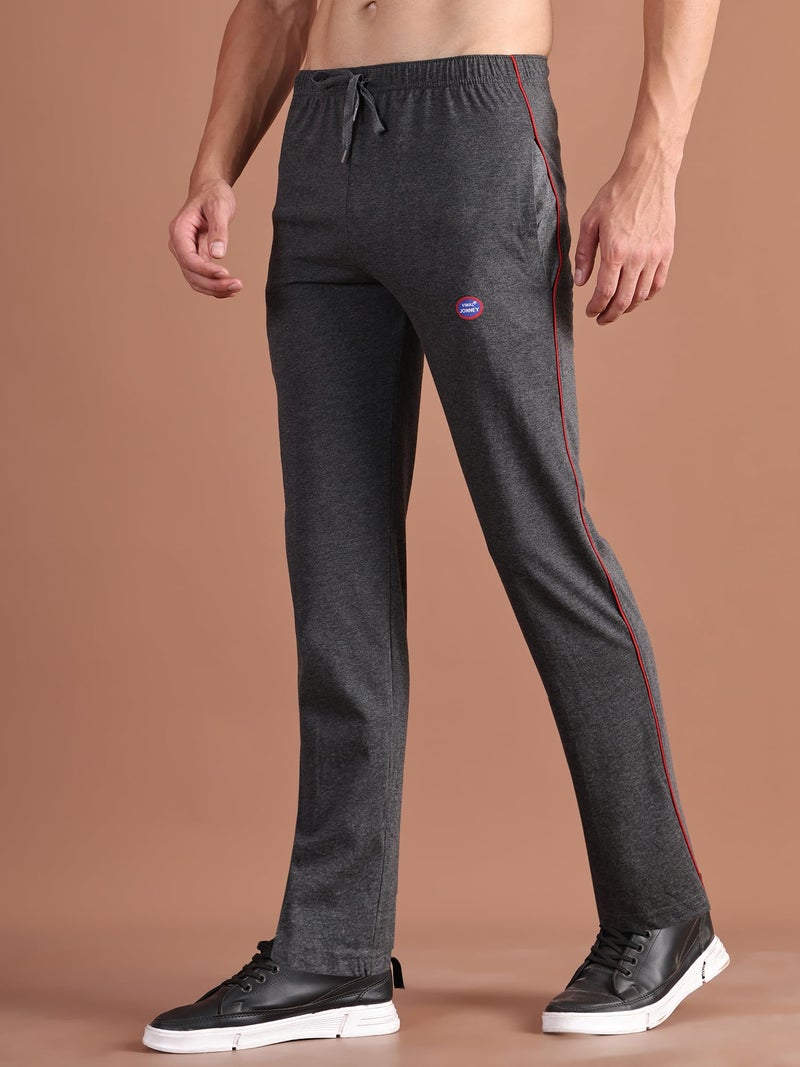 Mack JONNEY Men Regular Fit Trackpants Grey XX-Large Pack of 1-DD1ANTHRA-XXL - Image 4