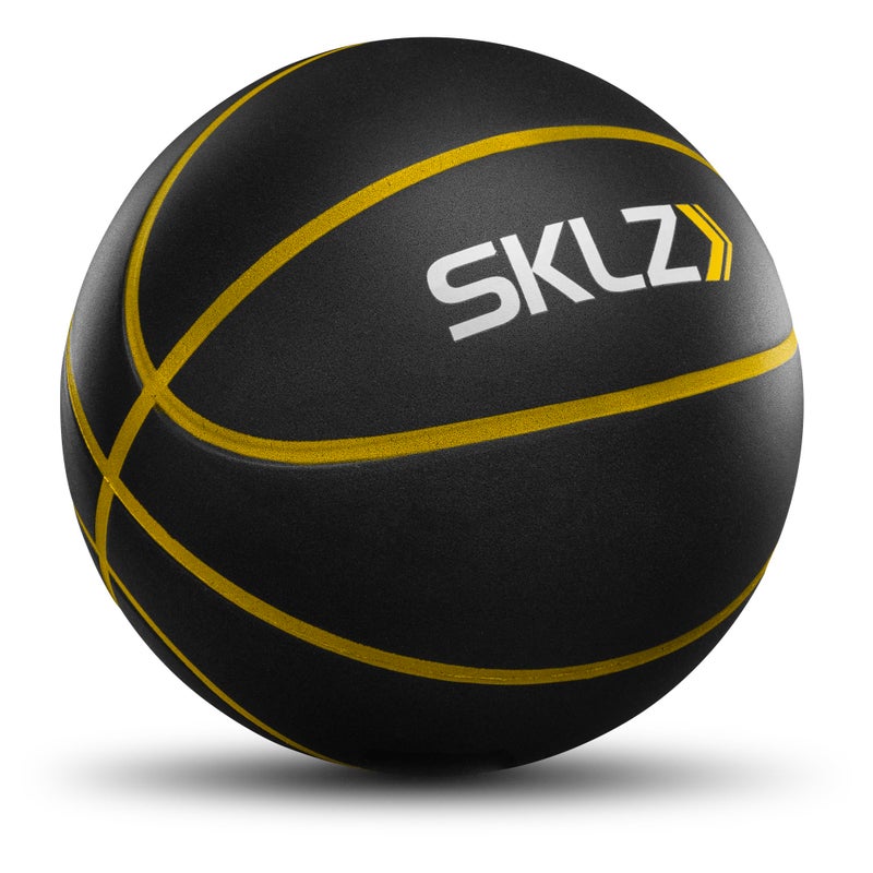 SKLZ Bashhhketball Pro Silent Basketball – كرة سلة فوم رسمية الحجم 7، 29.5 بوصة للتدريب الداخلي مع ارتداد حقيقي، دربلينج هادئ، بناء متين، وقنوات قبضة حقيقية - Image 1