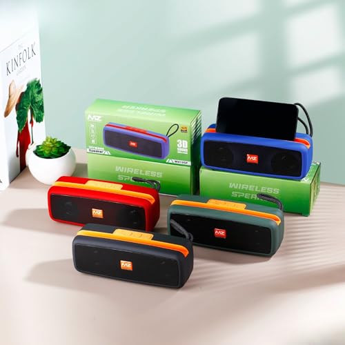 MZ M419SP (Portable Bluetooth Speaker) Dynamic Thunder Sound with High Bass, 10W Power with 1200mAh Battery - Image 4