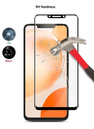 واقي شاشة من الزجاج المقوى من هواوي نوفا Y91 4G 2023 Premium E2E بغطاء كامل الغراء (MSGECN) - أسود - view 3