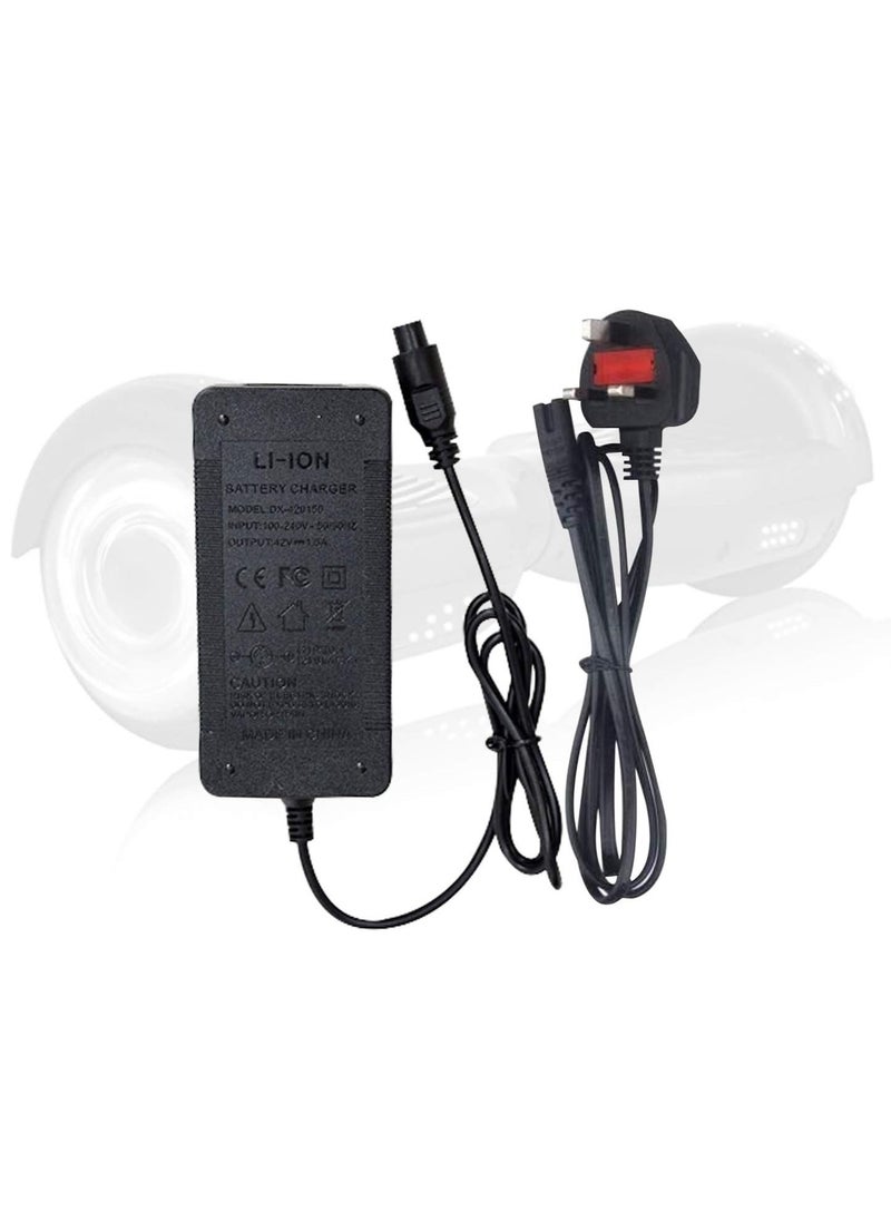 ELTRAZONE - Smart Wheel Electric Scooter Hoverboard Charger for D1 & D2 Models | Reliable, Fast Charging for Electric Scooters & Hoverboards, Efficient Power Adapter, Durable Design, Ideal Accessory for D1/D2 Electric Scooters - Image 1