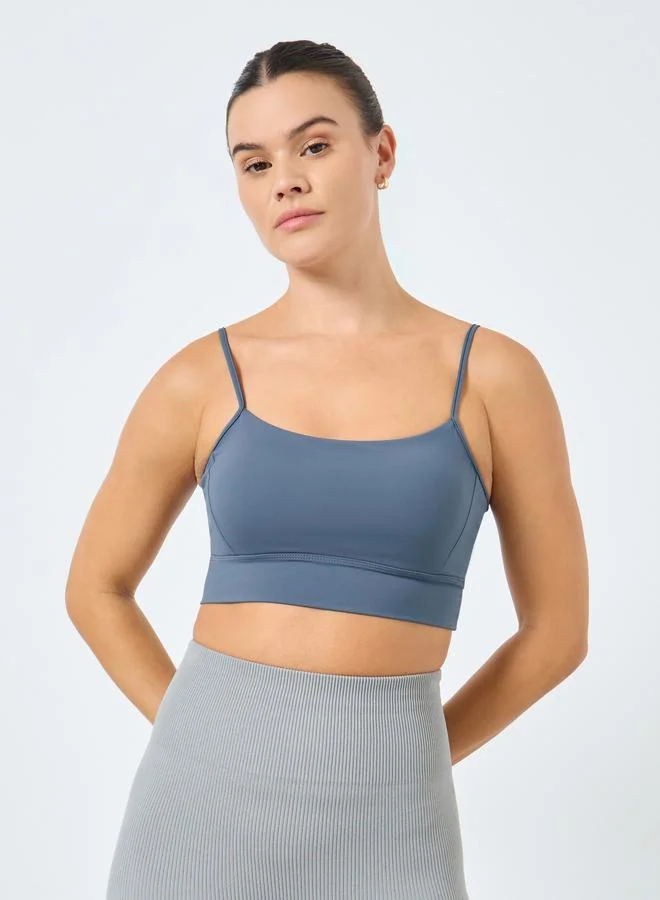 Styli Styli Back V Shape Low Impact Sports Bra