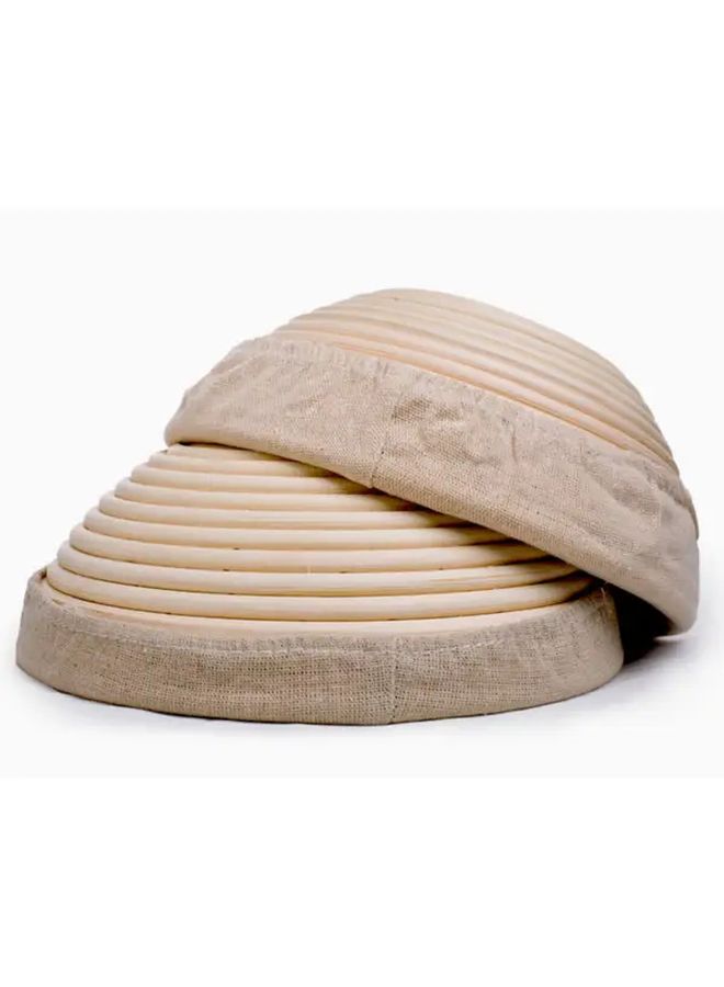 Round Banneton Proofing Basket 2 Pack 9 84x3 35 Inch For Sourdough Baking - Image 3