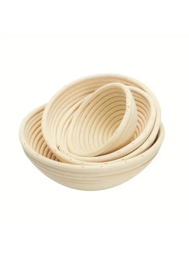Round Banneton Proofing Basket 2 Pack 9 84x3 35 Inch For Sourdough Baking - Image 1