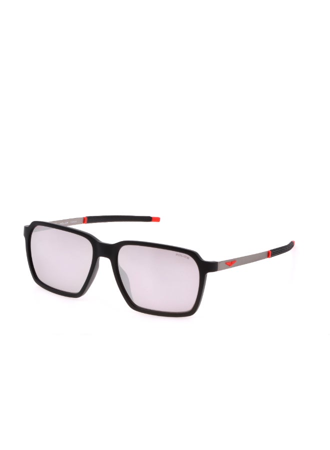 POLICE Full Rim SQUARE Sunglasses SPLL1658U28Z - Image 1