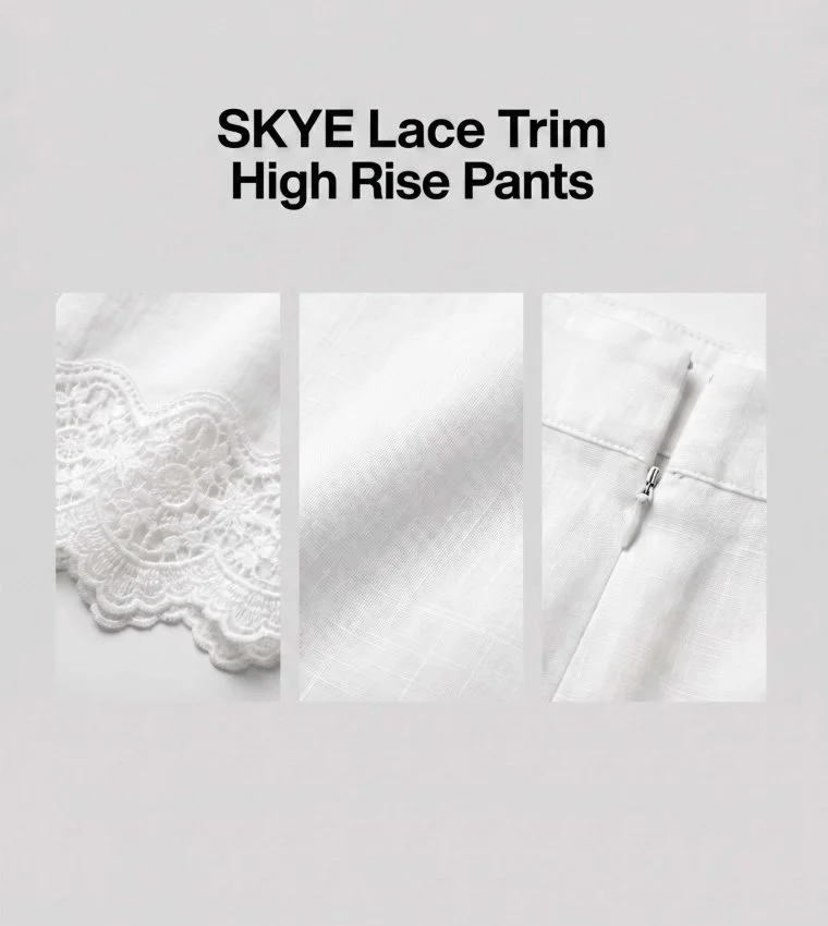 فورايفر نيو Skye Lace Trim Detail Pant