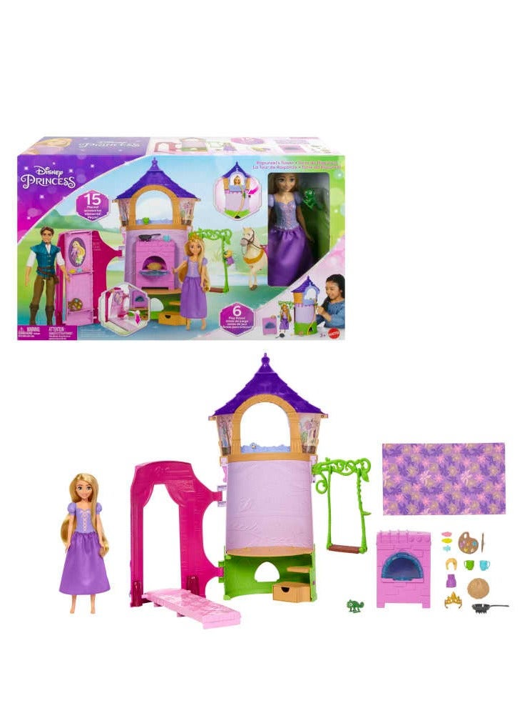 ماتيل جيمز مجموعة لعب برج أميرة ديزني رابونزيل - Image 1