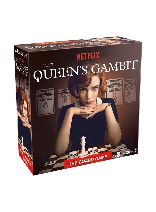 Mixlore The Queen Gambit The Board Game ; Strategy Game Based On The Hit Netflix Series ; Fun Game For Adults And Teens ; Ages 12 And Up ; 24 Players ; Average Playtime 15 Minutes ; Made By - Image 2