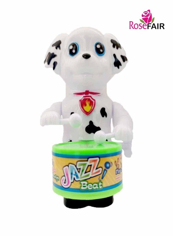 ROSEFAIR Musical Drummer Dancing Sound Toy for Babies, Educational Toddler Toy with Action Drum Baby Toys for Boys (New-Dog-Monkey) - Image 2