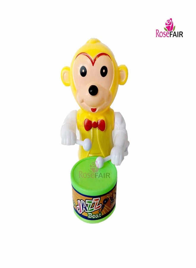 ROSEFAIR Musical Drummer Dancing Sound Toy for Babies, Educational Toddler Toy with Action Drum Baby Toys for Boys (New-Dog-Monkey) - Image 3