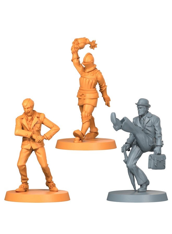 CMON Zombicide Monty Python's Flying Circus Character Pack - Unique Mechanics & Irreverent Gameplay! Cooperative Strategy Board Game, Ages 14+, 1-6 Players, 60 Minute Playtime, Made by CMON - Image 2