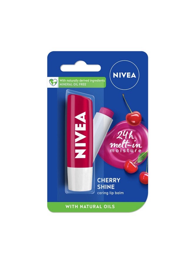 Nivea Lip Care Fruity Shine Cherry, 4.8gm - Image 1