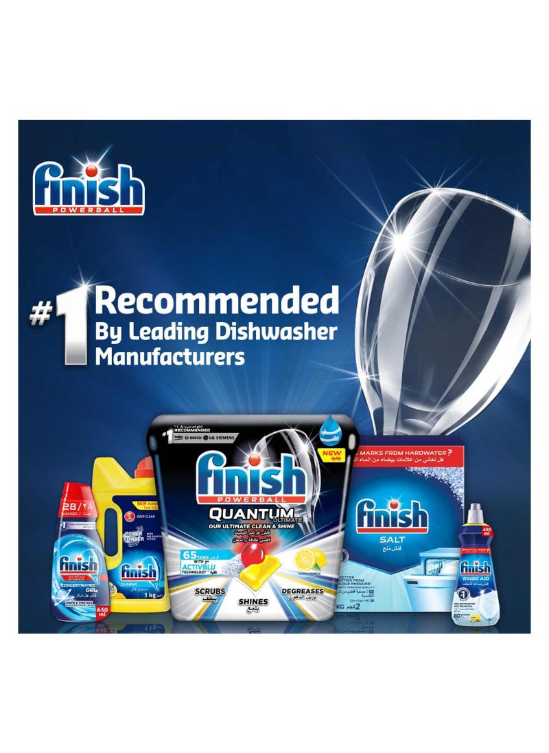 Finish - Classic Power Dishwasher Detergent Powder 2.5 Kg - Image 1