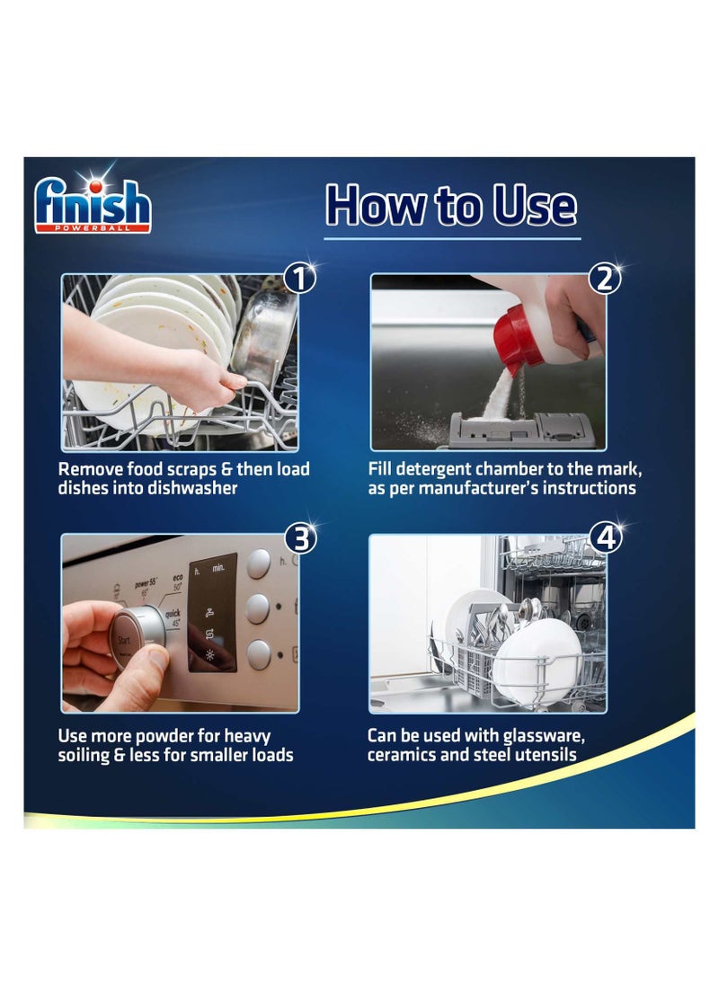 Finish - Classic Power Dishwasher Detergent Powder 2.5 Kg - Image 1