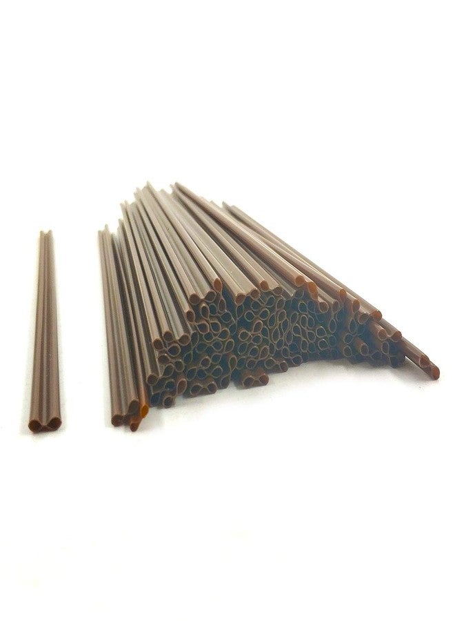 Daycount 500pcs/set Disposable Two-place Sucker Straws Stirrer Coffee Drinking Straws, Plastic Coffee Stiring Stick for Cafe, Restaurant, Home Use 7'' - Image 2
