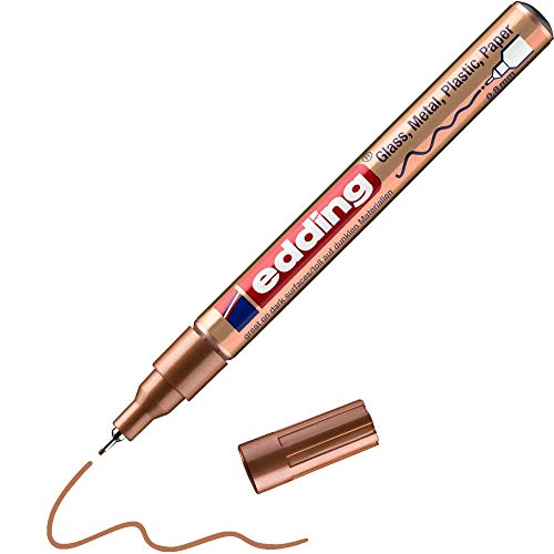 edding 0.8 mm Permanent Marker - Bronze - Image 1