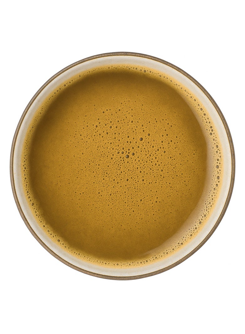 Tealand مسحوق الشاي الأخضر المحمص الياباني هوجيتشا لاتيه جاهز للخلط مع حليب جوز الهند، يصنع 10 حصص، 250 جرام في كيس، أصل ياباني أصيل، منخفض الكافيين - Image 3