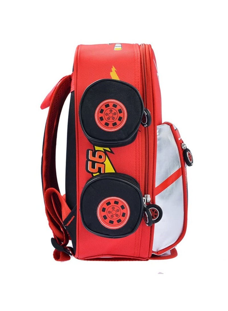 Fashion Children School Bags Cartoon Car Backpack Baby Toddler kids Book Bag Kindergarten Girl Backpacking - Image 2