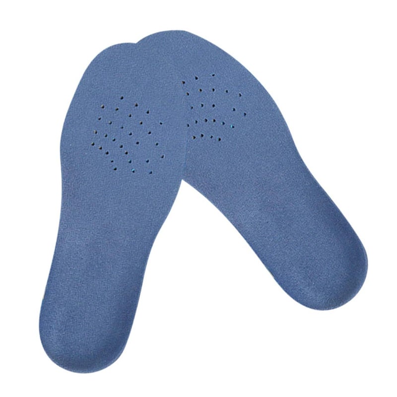 Healeved Camouflage Blue Full Length Arch Support Insoles For Boys Flat Feet Anti Skid Corrective Cushion Size 29 31 - Image 2