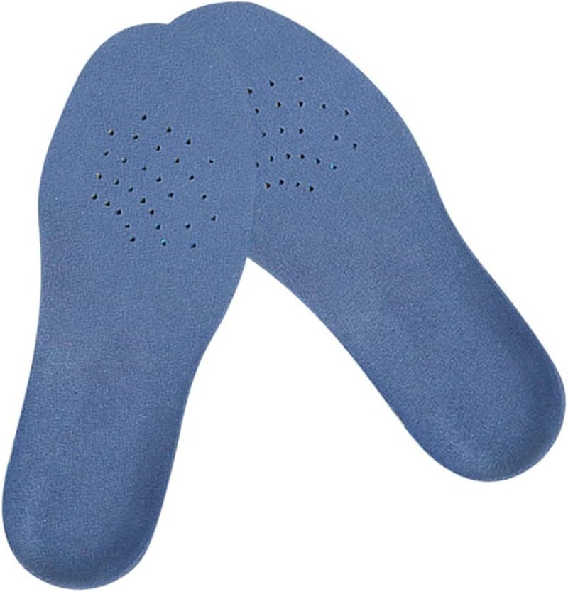 Healeved Camouflage Blue Full Length Arch Support Insoles For Boys Flat Feet Anti Skid Corrective Cushion Size 29 31 - Image 1