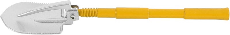 Yellow Adjustable RC Trailer Chain Hook Tow Rope Set with Steel Rope and Multifunction Shovel - Image 1