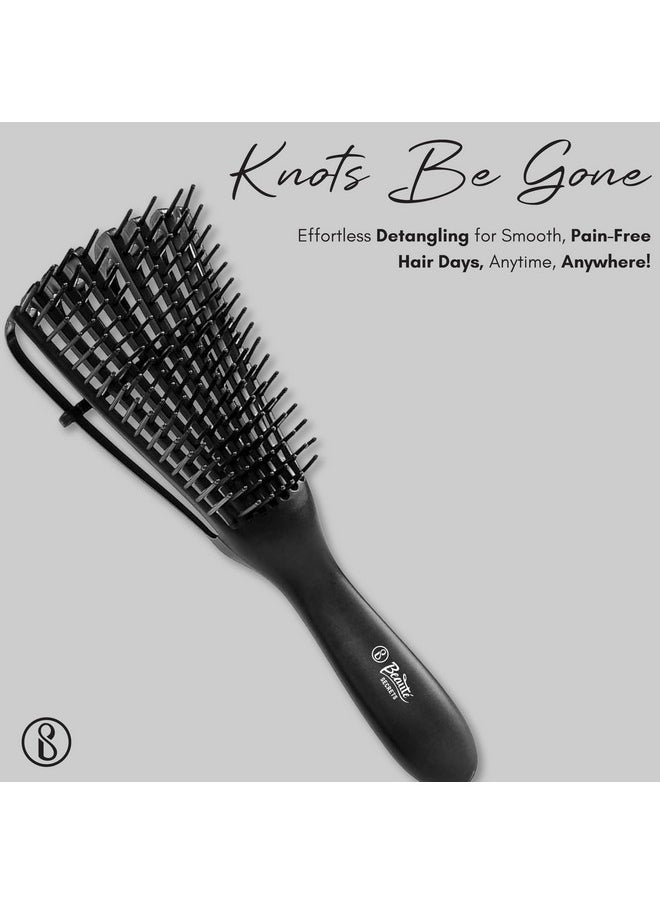 Detangler Hair Comb Brush For Adults And Kids Wet & Dry Hair, Removes Knots And Tangles Pain Free (Black) - pzsku/ZA1AA63E71134E104B5D4Z/45/_/1735566874/22849574-bb4f-442a-8f0f-951493a8b33e