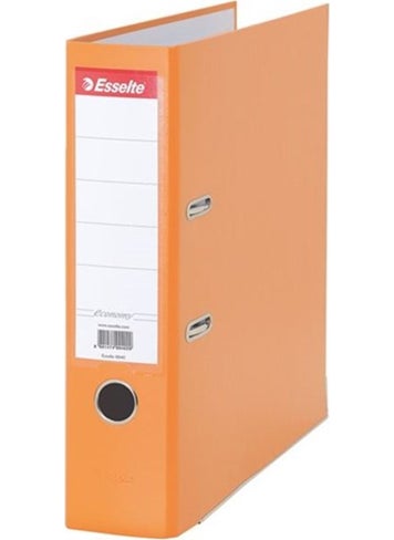 Esselte Büro Eco Large Plastic Folder Orange Set of 5  - Image 2