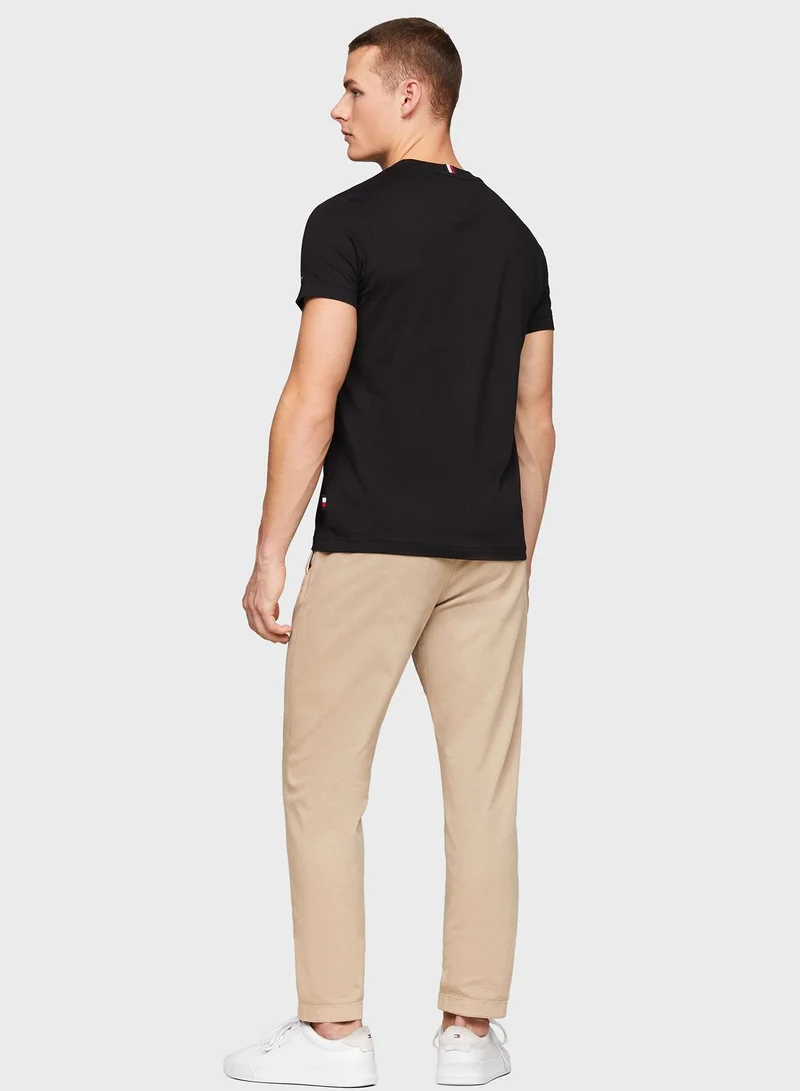TOMMY HILFIGER Logo Crew Neck T-Shirt