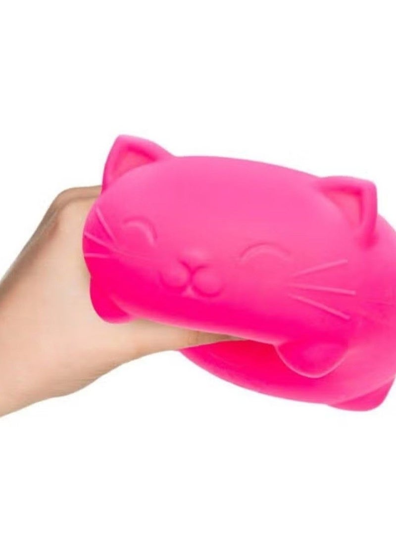 Nee Do Cool Cats Stress Relief Toy, Squeezable Sensory Ball for Cats, Anxiety Relief. - Image 1