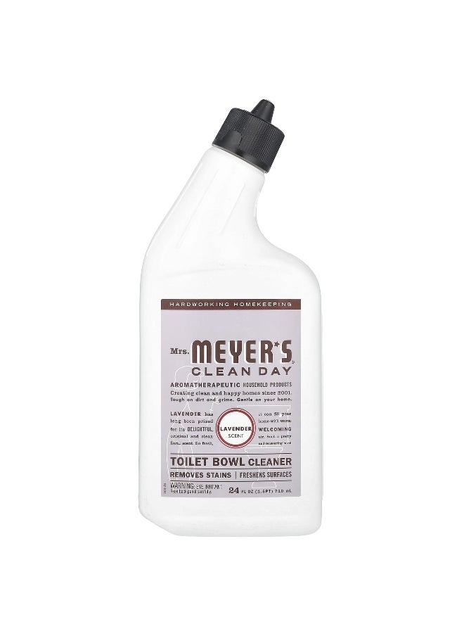 Mrs Meyers Clean Day Mrs. Meyers Clean Day, Toilet Bowl Cleaner, Lavender, 24 fl oz (710 ml)  - Image 1