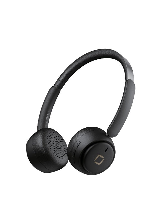 EONE 750 PICO Wireless Headphones, Bluetooth 6.0, ENC Noise Cancellation Technology, 58 Hour Battery Life, Type-C Charging, Black - Image 1