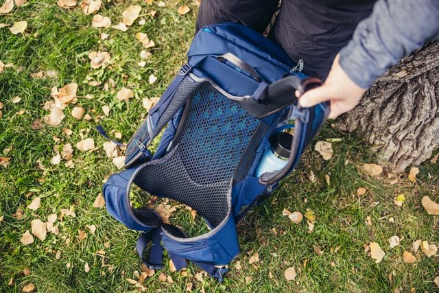 Gregory Jade 28L Women's Day Hiking Backpack, Ventilated Backpanel, Built-In Hydration Attachment for Bladder (Reservoir Not Included), Plus Size, Midnight Navy - Image 2