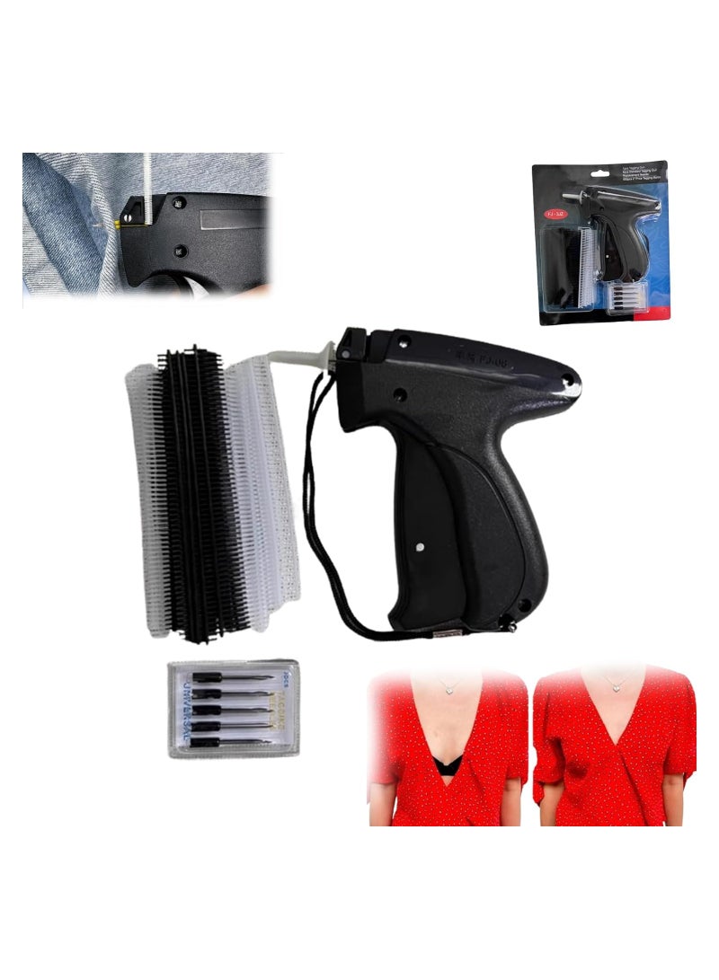 SYOSI Tagging Gun for Clothing Price Tag Attacher Gun Quick Clothing Fixer Consulbefor Sewing Machine Mini Stitch Hemming Gun for Clothes Micro Tagging Stitch Tool for Clothing - Image 1
