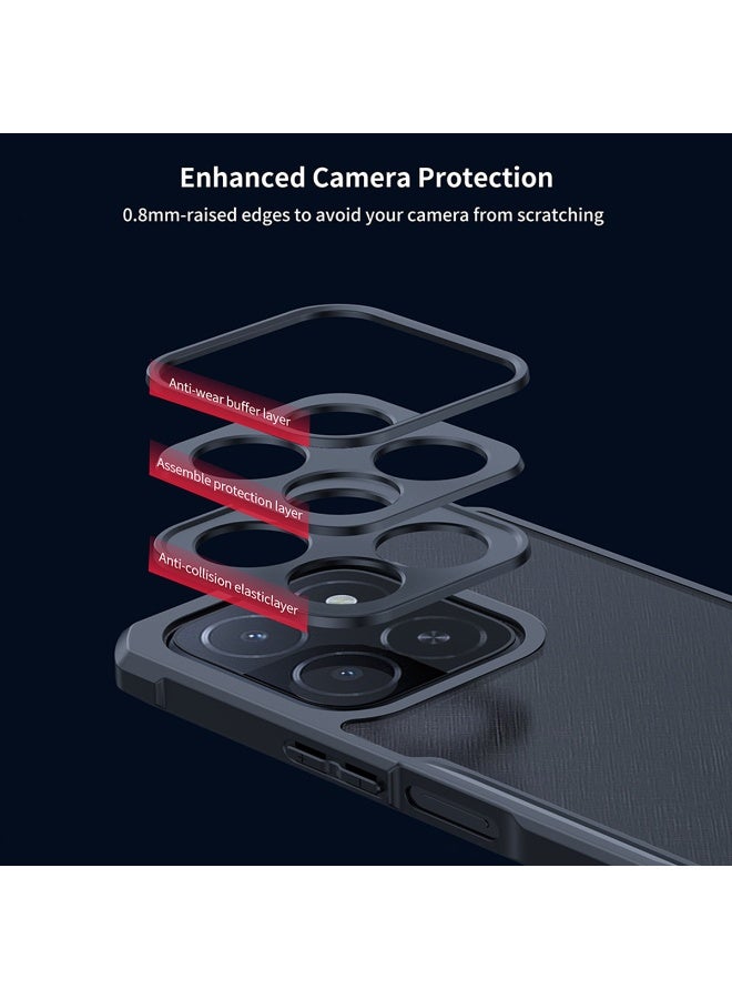 Case Cover for Honor X7c 4G/5G, Ultra-Thin Lightweight Cover Soft TPU Bumper, Acrylic Clear Back Mobile Phone Case Cover for Honor X7c 4G/5G - Image 2